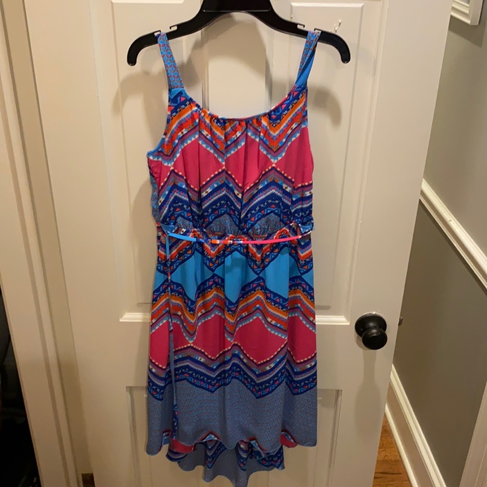 High-low hem dress (hi ho, hi ho, it’s off to…)